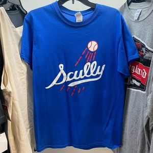 Vin Scully Los Angeles Dodgers R.I.P To An Icon T-Shirt Size Medium
